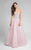 Terani Couture - Stunning Beaded Sweetheart Polyester A-Line Dress 1711P2847 In Pink and Silver