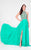 Jeweled Patterned Halter Prom Dress 1712P2441