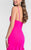 Terani Couture - Classy Sleeveless Sweetheart Fit and Flare Ruffled Dress 1712P2445 in Pink