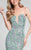 Multi-Colored Illusion Mermaid Gown 1712P2449