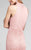 Terani Couture - Elegant Beaded High Neck Polyester Mermaid Gown 1712P2450 - Pink