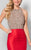 Terani Couture - Breathtaking Beaded Halter Neck Mermaid Dress 1712P2457 In Red