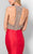 Terani Couture - Breathtaking Beaded Halter Neck Mermaid Dress 1712P2457 In Red