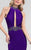 Illusion Front Cutout Halter Style Mermaid Prom Dress 1712P2464