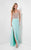 Terani Couture - Crystal Embellished Sheer Illusioned Bodice Prom Dress 1712P2511 In Green