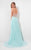 Terani Couture - Crystal Embellished Sheer Illusioned Bodice Prom Dress 1712P2511 In Green