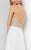 Terani Couture - Illusion Sweetheart Chiffon Gown 1712P2512 In White
