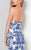 Two-Toned Baroque Print Mermaid Gown 1712P2536
