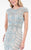 Terani Couture - Elegant cap-sleeve Beaded Mermaid Gown 1712P2635 In Blue