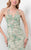 Terani Couture - Embroidered Applique Illusion Mermaid Gown 1712P2639 in Green