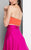 Terani Couture - Vibrant Two Piece Gown 1712P2741 In Pink and Orange