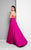 Terani Couture - Vibrant Two Piece Gown 1712P2741 In Pink and Orange