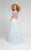 Terani Couture - Gorgeous Two-piece Gown with Embelished Waist 1712P2746 - Blue