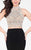 Terani Couture - Sparkly Two-piece Mermaid Gown 1712P2753 In Black and Neutral