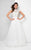 Elaborate High Neck Tulle A-Line Gown 1712P2899
