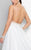 Terani Couture - Elegant Embellished Open Back Gown 1712P2900 In White