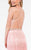 Terani Couture - Gorgeous Fringe Dress with Side Slit 1715P2972 in Pink