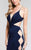 Terani Couture - Stunning Halter Cutaway Mermaid Dress 1715P2989 in Blue