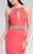 Beaded Halter Jersey Gown 1715P2992