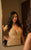 Lara Dresses - 32938 Beaded Sleeveless Plunging Sheath Long Dress In Neutral