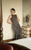 Lara Dresses - Sleeveless Sequined Long Dress  32959 in Black and Gray
