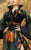 MNM Couture - 2353 Colorful Long sleeve High Slit Designer Gown in Multi-color