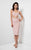 Terani Couture - Two-Piece Cutout Cocktail Dress 1711C3044 In Pink
