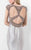 Terani Couture - Tonal Beadwork Trumpet Gown 1711E3155 In Neutral