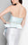 Terani Couture - Strapless Sweetheart Neckline Mermaid Gown 1711E3156 - Blue and Silver