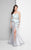 Terani Couture - Strapless Sweetheart Neckline Mermaid Gown 1711E3156 - Blue and Silver