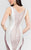 Terani Couture - Two-Toned Mermaid Gown 1711E3161 In White and Neutral