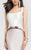 Terani Couture - Two-Toned Mermaid Gown 1711E3161 In White and Neutral