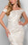 Terani Couture - Marvellous Off-shoulder Embellished Mermaid Gown 1711E3205 in Gold
