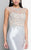 Terani Couture - Luminous Crystal Mermaid Gown 1711M3351 In Silver and Neutral