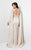 Terani Couture - Heavenly Vine-Accented Mermaid Gown 1711M3358 in Neutral