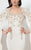 Terani Couture - Heavenly Vine-Accented Mermaid Gown 1711M3358 in Neutral