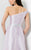 Terani Couture - Stylish Rosette Asymmetric A-line Gown 1711M3359 In Purple and Silver