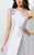 Terani Couture - Stylish Rosette Asymmetric A-line Gown 1711M3359 In Purple and Silver