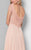Terani Couture - Beaded Illusion A-Line Gown 1711M3377 In Pink and Neutral