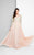 Terani Couture - Long Sleeved Sweetheart Gown 1711M3405W in Brown