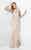 Terani Couture - Ornate Paneled Mermaid Gown 1712E3268 In Neutral