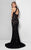 High Necked Lacy Mermaid Gown 1712E3271