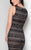 Decorative Lace Stripes Mermaid Gown 1712E3285