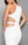 Terani Couture - Daring Halter Mermaid Gown with Side Cutouts 1712E3297 In White