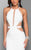 Terani Couture - Daring Halter Mermaid Gown with Side Cutouts 1712E3297 In White