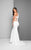 Terani Couture - Daring Halter Mermaid Gown with Side Cutouts 1712E3297 In White