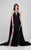 Terani Couture - Champion Beaded and Caped Satin Mermaid Dress 1712E3654 In White