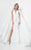 Terani Couture - Champion Beaded and Caped Satin Mermaid Dress 1712E3654 In White