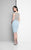 Terani Couture - Sophisticated Beaded Short Evening Dress 1713C3118 In Blue