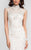 Terani Couture - Fabulous Beaded High  Neck Mermaid Gown 1713E3666 In Neutral